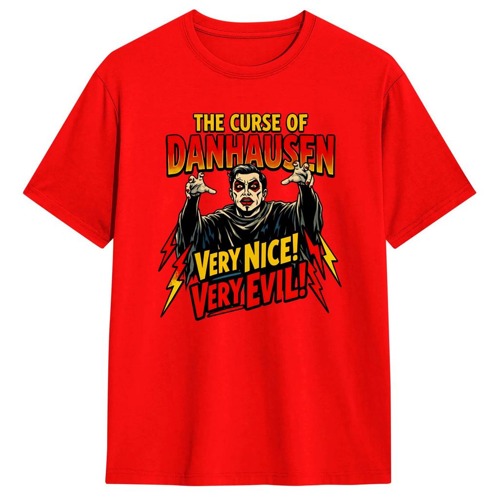 Casual T Shirt Beach The Corse Of Danhausen Wrestling Trendy Cool TShirts Cotton Tshirt for Unisexs Y2K Classic Print Clothes