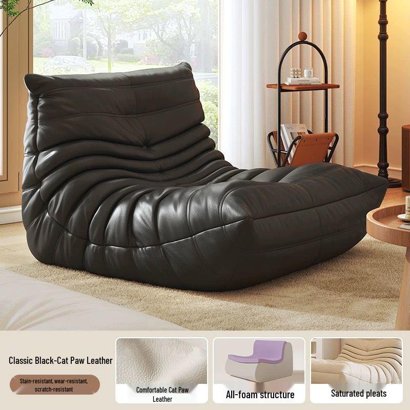 Cozy Caterpillar Sofa: Versatile Lazy Chair for Living Room, Bedroom, Balcony, or Tatami - Perfect for Relaxation and Style.