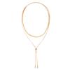 Accessories Hip Hop Simple Snake Bone Chain Collarbone Chain Chocker French Niche Metal Chain Necklace
