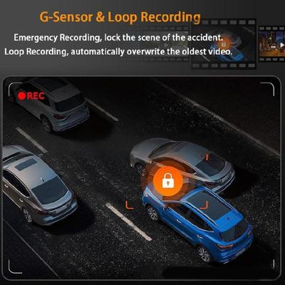 360 Vehicle Camera System 4K Resolution Infrared Sensors Auto Event Lock And 32/64GB Storage For Professional