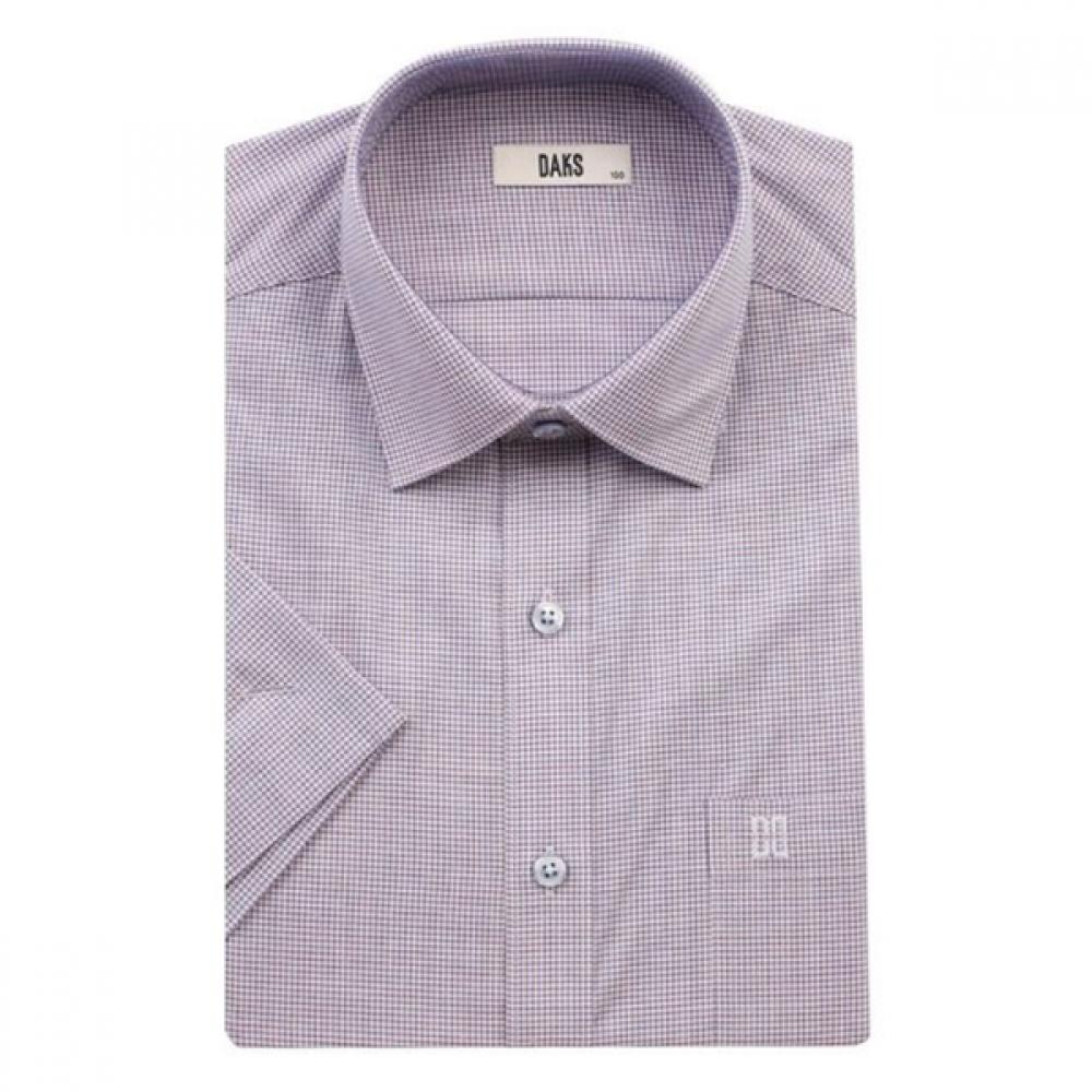 Daks 26 Year Ss Linen Blend Micro Summer Short Sleeve Regular Fit dreSs Shirt D3 DMS3SHDS122-V1/95