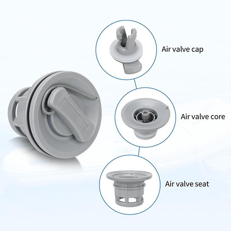 Boat Air Valve Canoe Valve Replacement Pvc Boat Air Gas Valve Replacement Air Plug For Inflatable Boat Rubber Dinghy Kayak Canoe