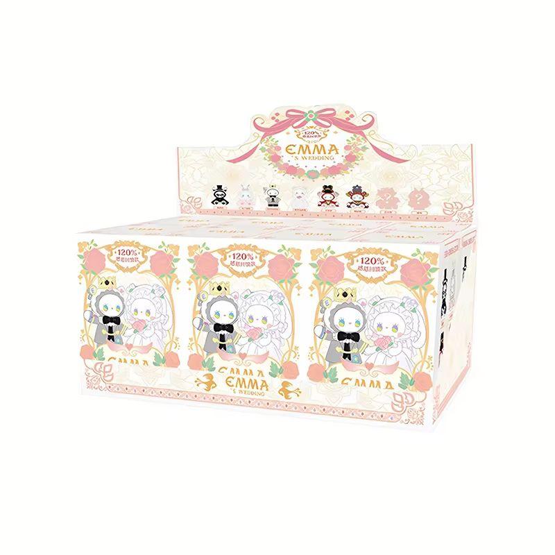 Emma New Secret Forest Wedding Collection Blind Box Toys Couple Rabbit Wedding Banquet Action Figures Mystery Box Surprise Gifts