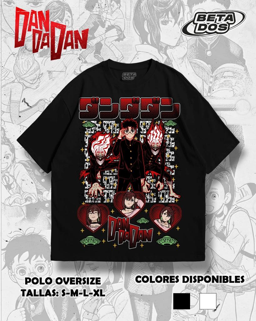 Y2k Anime Manga DanDaDan Tričko Muži Ženy Oversized Tričko Japonská Kreslená High Street Tričko Ležérní Vysoce kvalitní Trička