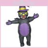 Halloween Cat Inflatable Costume With Animal Cartoon Walking Suit For Kids And Adults