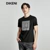 DIKENI Men's Cooling IP Letter Short Sleeve T-Shirt
