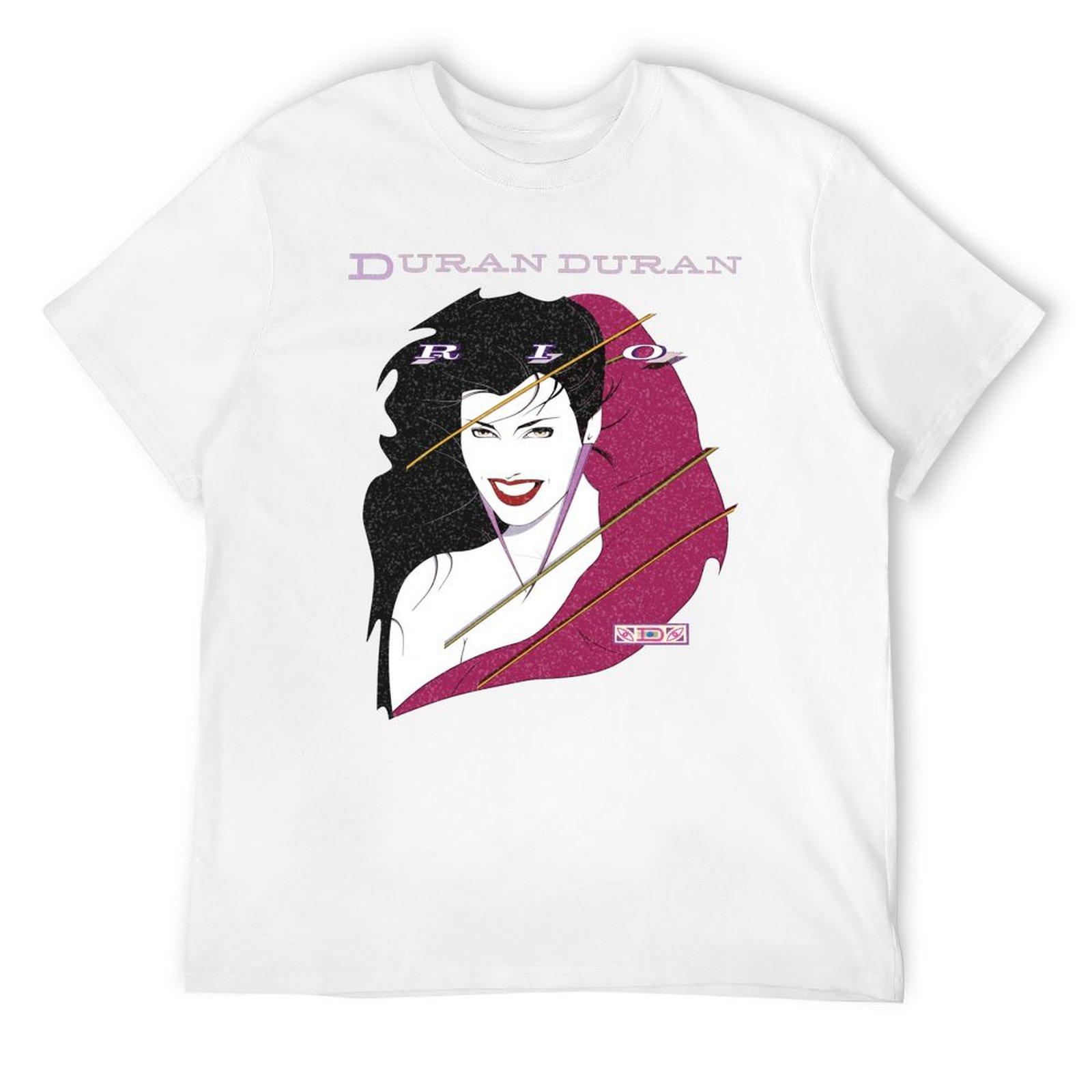 

Футболка Duran Duran Rio 1982 Графика футболки одежда больших размеров животный принт для мальчиков мужчин футболка S