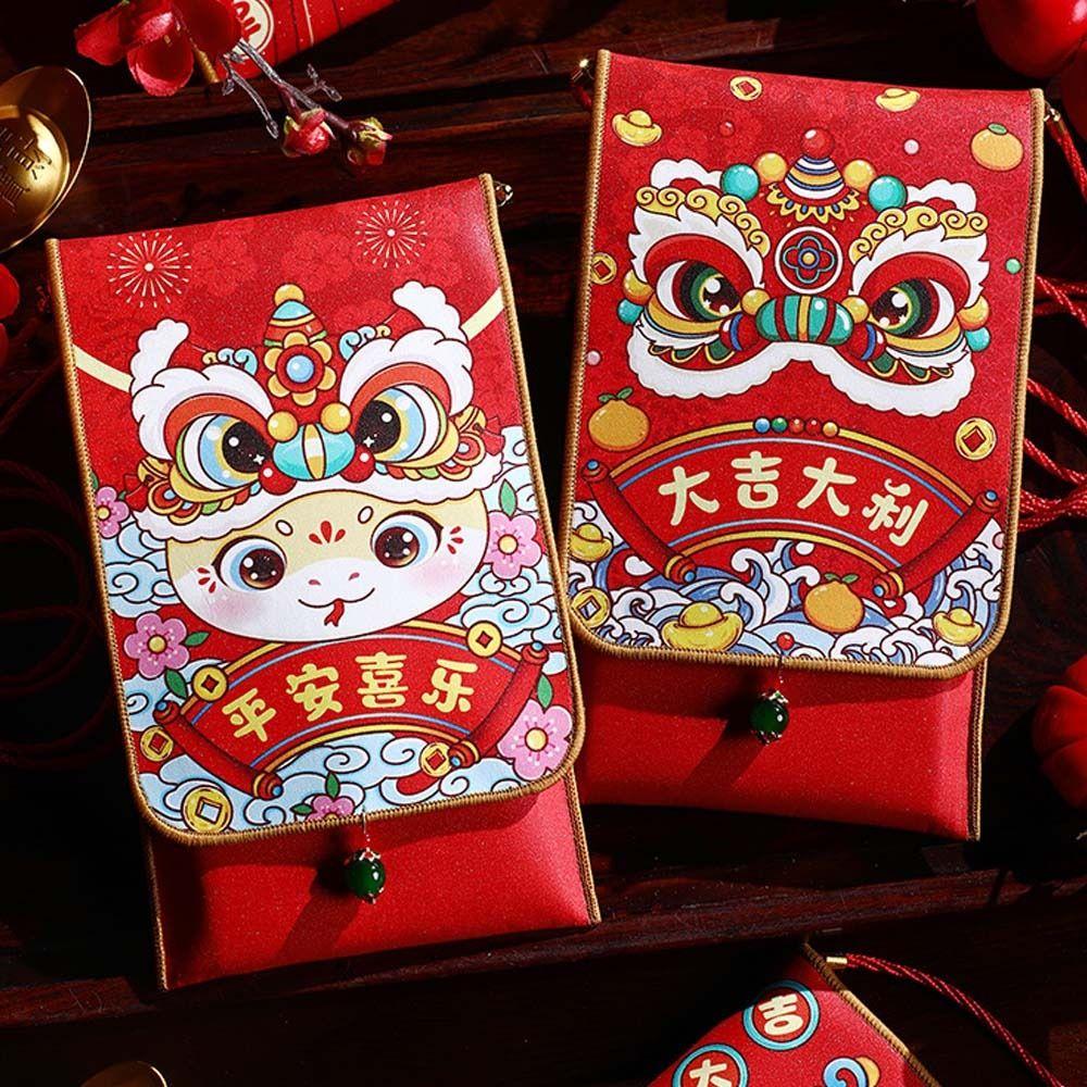 

Blessing 2025 Snake Year Red Envelopes Chinese Money Packet New Year Gifts Style 1