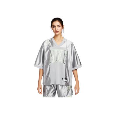 Abbigliamento sportivo Comodo Moda Casual Versatile Maglia da basket Donna top Grigio fumo chiaro Giallo-verde pallido HJ0281077