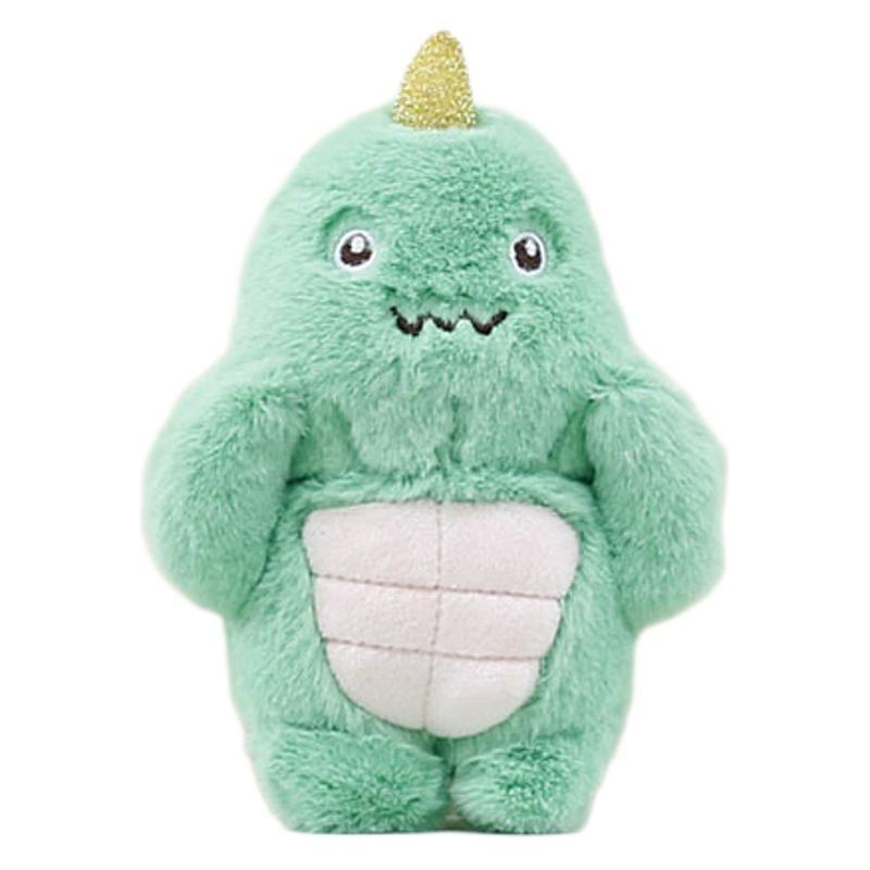 Adorable Muscle Plush Dinosaur Keychain Cute Stuffed Toy For Backpacks Purses Or