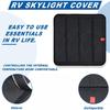 For RV Sunroof Sunshade Foldable Waterproof Material RV Ventilation Window Cover Sunshade Velcro Model
