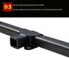 Compatible with 2014-2019 Nissan X-Trail & Qashqai models. Includes square-mouth tow bar and "rogue" tow hook ball modification.