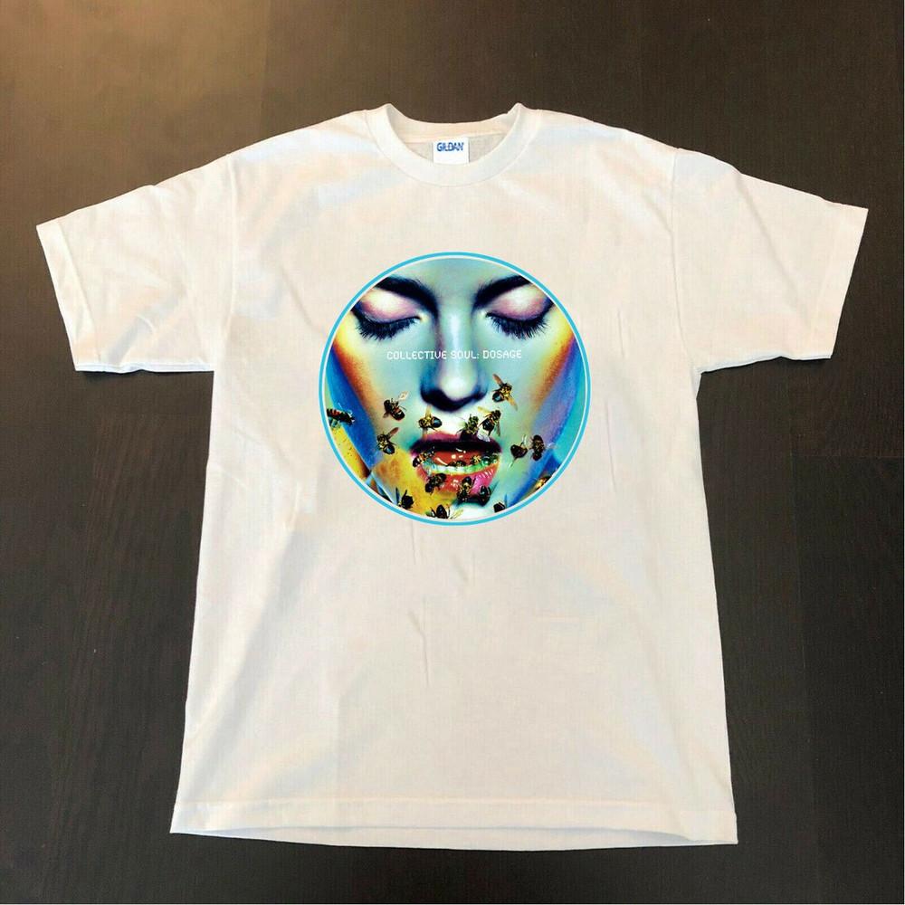 COLLECTIVE SOUL Dosage album rock alternative T Shirt Full Size S-5XL Unisex T-Shirt S