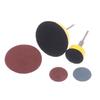 60/100pcs Set 1/2 Inch Sanding Discs Pad Kit For Drill Grinder Rotary Tools With Backer Plate Includes 100-2000 Grit Sandpapers