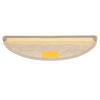 VidaXL Treppenmatten Selbstklebend Sisal-Optik 15 Stk. 56x17x3 cm Sand