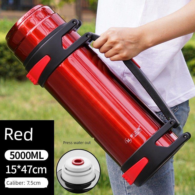 304 Stainless Steel Liner Student Dormitory Thermo 5 L Thermos Large Capacity Thermos Cup Portable Home Thermos Bottle