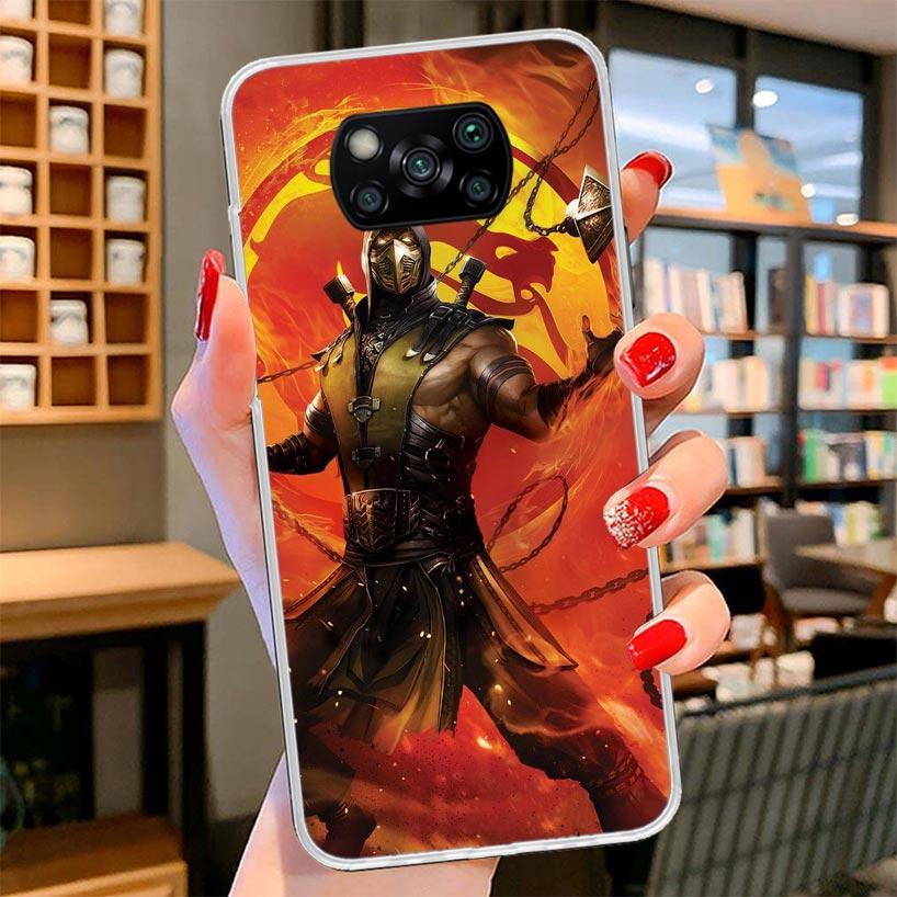 

Mortal Kombat Cover Phone Case For Xiaomi Poco F7 Ultra X7 X6 X5 Pro M7 Redmi 15C 15 13C 13 12C 12 10C 10 9A 9C 9T 9 Shell Poco Xiaomi Poco M7 4G