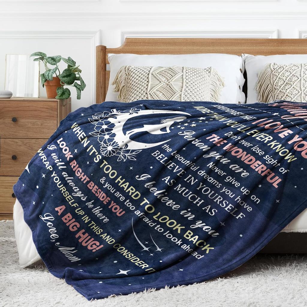 SteadStyle Gifts for Daughter from Mom, Daughter Gifts Blanket for Mothers Day, Idea Daughter Birthday Gifts, Daughter Gifts for Mothers Day,