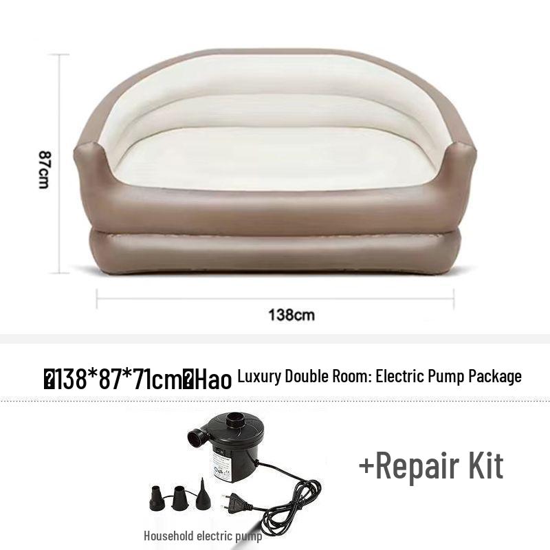Thickened Inflatable Sofa Chair for Home & Outdoor Leisure