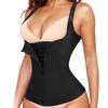 Women High Elastic Waist Trainer Zipper Button Tummy Control Shaping Corset