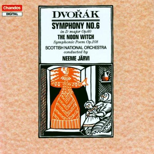 

CD ANTONÍN DVOŘÁK : ROYAL SCOTTISH NAT - Symphony No.6 / The Noon Witch CHAN8530 Chandos 1987 Europe Classical Used