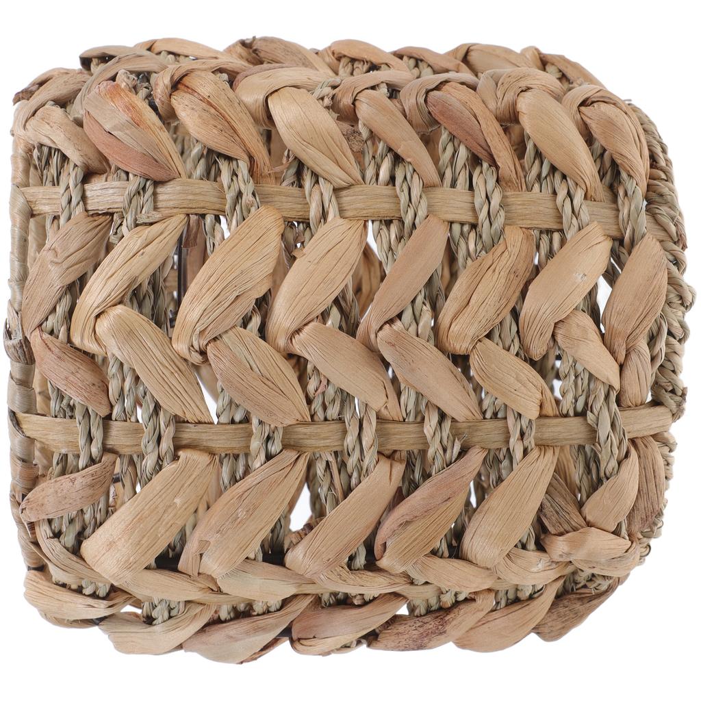 Lightweight Woven Lampshade for Ceiling Light Pendant Lamp Living Room Bedroom Study Rustic Style Decorative Lamp Cover