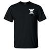 Rule #9: Always Carry a Knife Skull Black Short Sleever AK T-Shirt XL