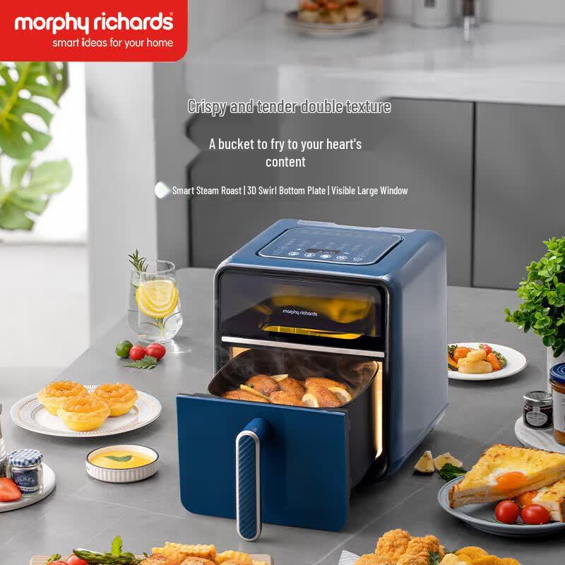 Morphy Richards 4L Smart Air Fryer Steam Oven CN plug (adapter included)