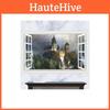 Generic Windows 3d Potter Hogwarts Magic Castle Wall Decal Sticker Decor
