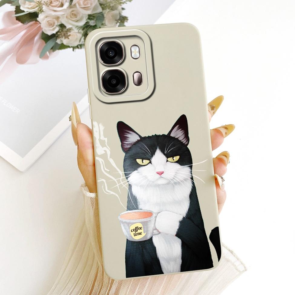 For Oppo A6s 5G CPH2789 Cover For Oppo A6s 4G CPH2815 Casing Silicone Luxury Fashion Kawaii Cute Painted Shockproof Phone Case