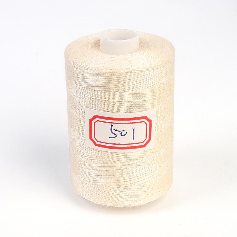 Hilo de Coser de Poliéster de Alta Velocidad 402 - 1000 Yardas, Colores Arcoíris, Ideal para Proyectos de Costura Casera y a Mano