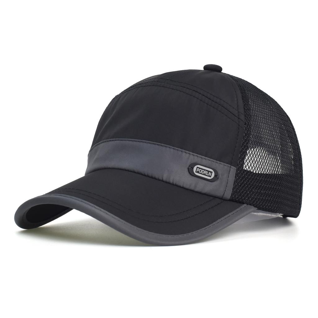 Summer Mesh Baseball Cap Men Women Breathable Dad Hat Adjustable Solid Trucker Style Low Profile Caps