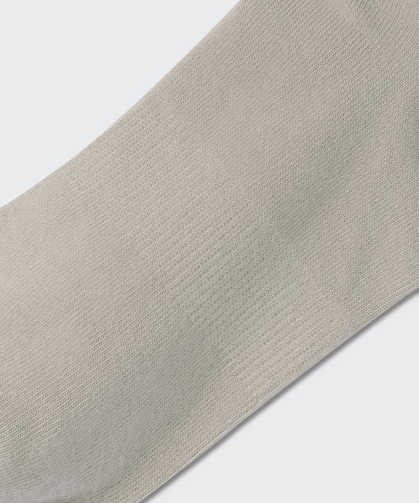 MUSINSA STANDARD Lightweight Crew Socks 5-Pack [Dusty Cream]