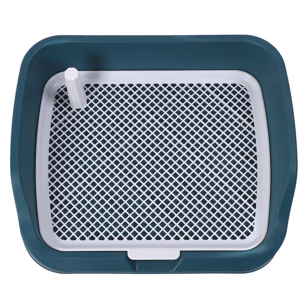 Hunde-Klo-Tablett Tragbar Multifunktional Haustier Netz Welpen Trainingsunterlagen Halter mit Spritzschutz für