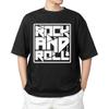 Rock and Roll  T-shirt Men's Women's Tops Tees – Vintage Music Tee for Men & Women | Classic Unisex Band