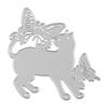 For Butterfly for CAT Metal Cutting Dies Stencil Scrapbooking DIY Album Stamp Pa Drop Shipping