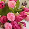 Display Stand Stars Bract Convenient Floral Decor Muti Colors Artificial Flowers Rose