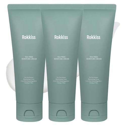 Rockys Tea Tree Water Cream 100ml Set of 3 NONE