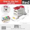 125A DIN Rail Mountable Power Distribution Junction Box with Tin Plated Brass Guide Rail and Multi Channel Output Options