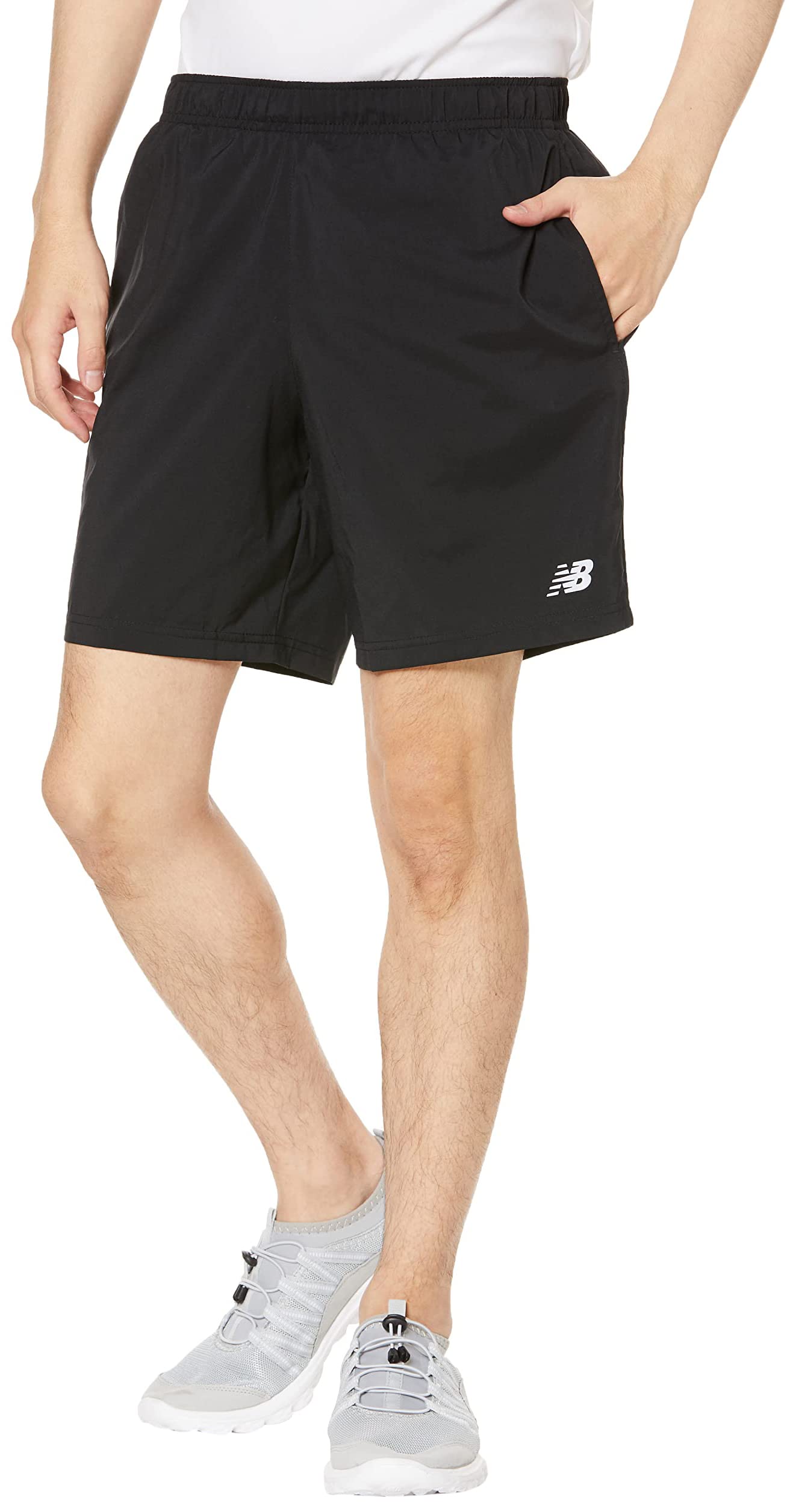 

SuperCore Core Run 7 Inch Shorts Running Sweat Absorbent Quick Drying Function MS11201 Black L [New Balance] Men s (With Inner) (BK)