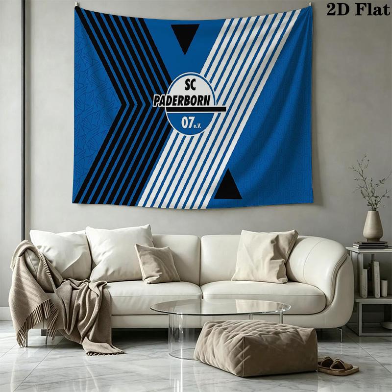 SC Paderborn 07 Wall Tapestry Aesthetic Wall Hanging Printed Fabric Blanket Decorative Tapestries for Bedroom Living Room Home Decor