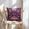 Wizard Cat Cushion Cover Soft Plush Throw Pillow Cover | Double-Sided Decorative Cushion Case | Sofa Bedroom Home Decor
