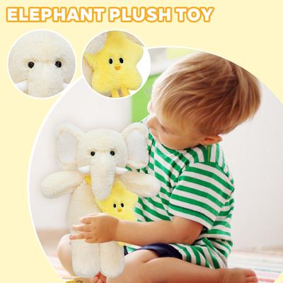 This Elephant Plush Toy Is Not A Soft And Comforting Companion, But Also A Toy That Carries Childhood Memories.