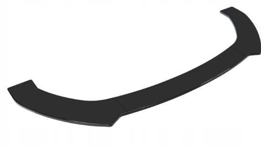 Splitter Front Bumper Lip Gloss Black