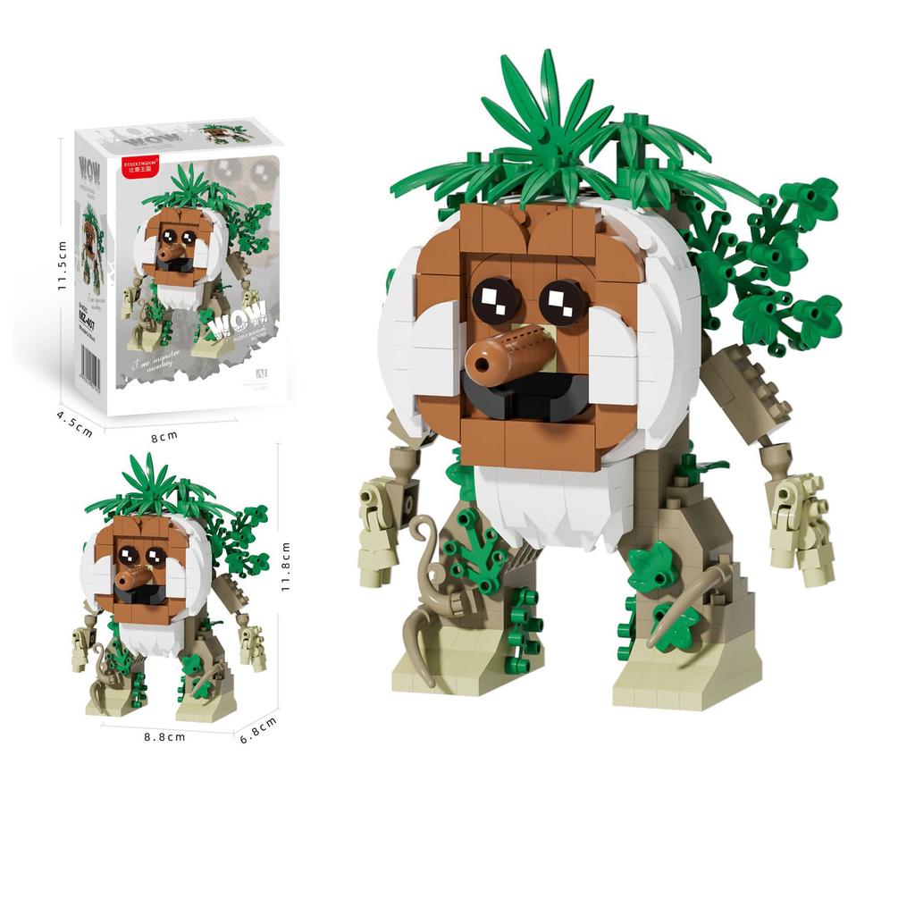 Tralalero Tralala Block Toy Tung Tung SahurTungtungtung Sahur Anime Cartoon Character Model Building Blocks Toy for children