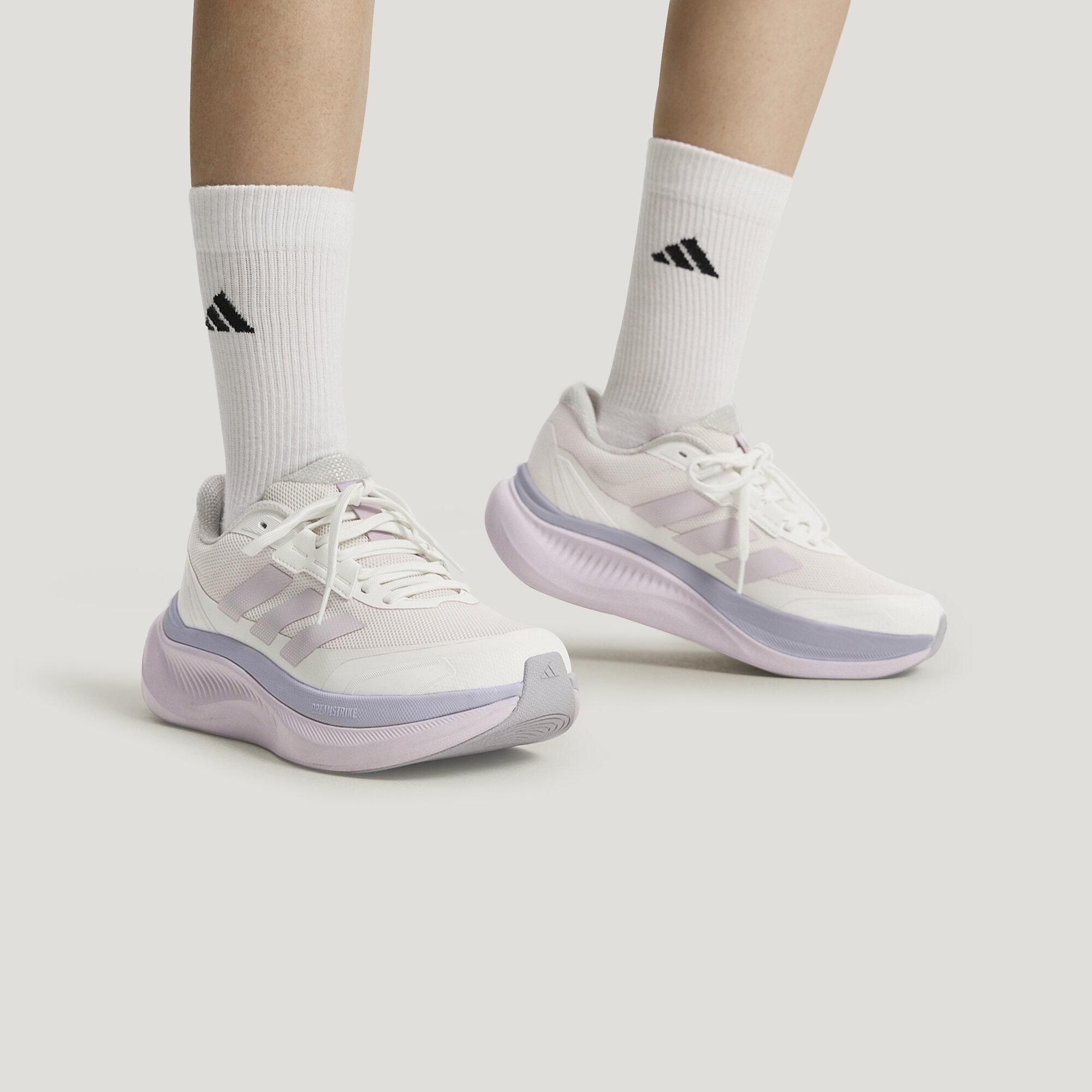 Adidas DREAMCUSHION Running Shoes Women s Ivory Purple 38.5