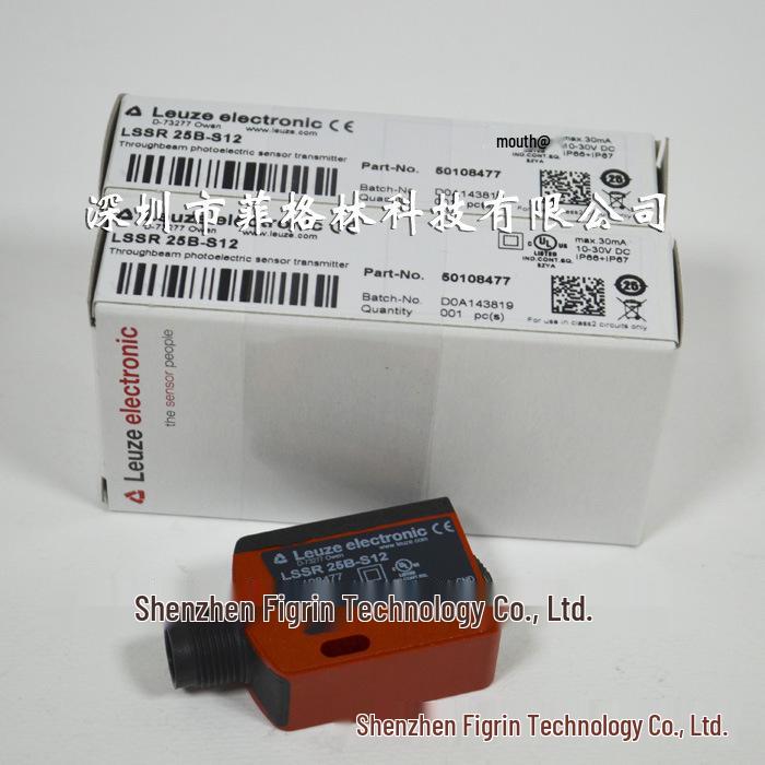 Leuze LSSR 25B-S12 Through-beam Photoelectric Sensor - Real Product Photo LSSR 25B-S12
