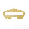 Copper Plate Electric Guitar Pickup Base with Magnet Holes, 72x38mm, 61x12.3mm
