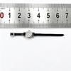 1Pcs Dollhouse Wrist Watch Model Simulation Metal Watch Miniature Scene Props Mini Cute Miniature Watch Decoration