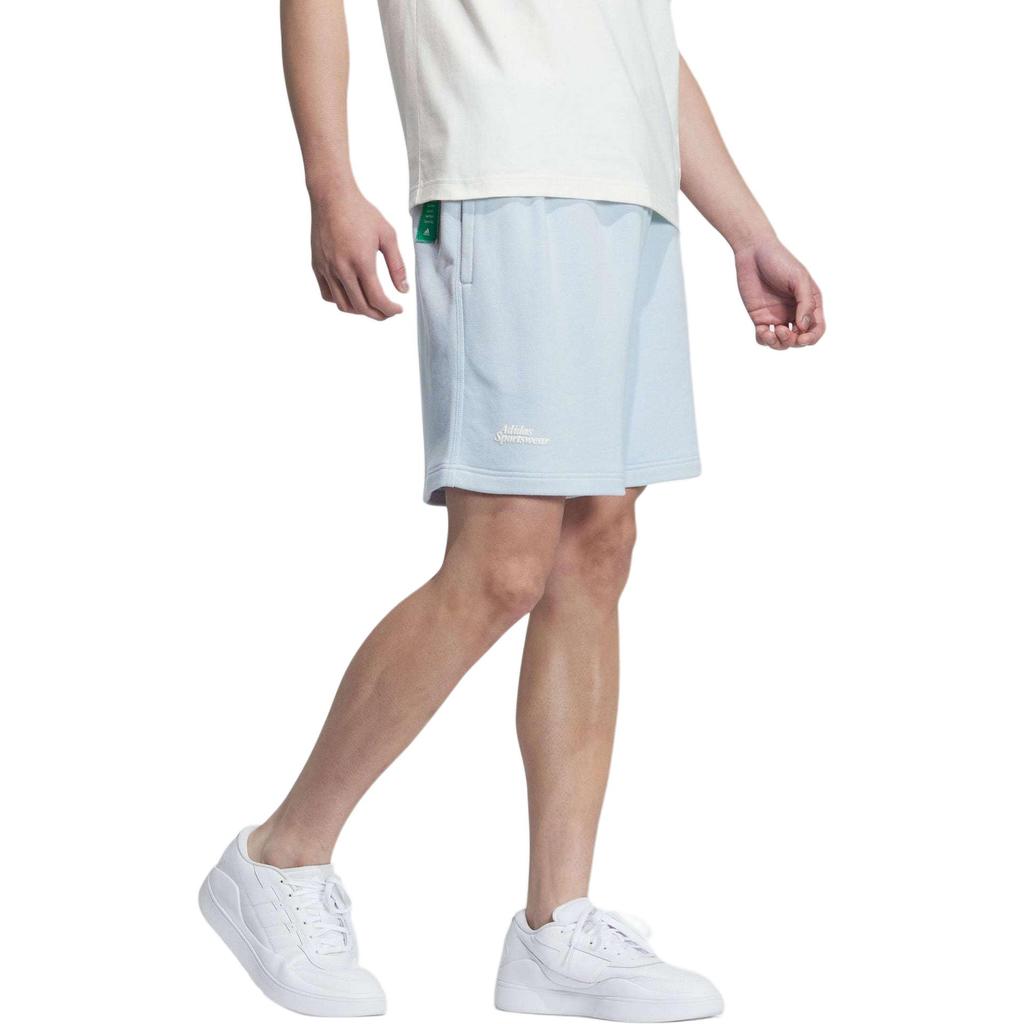 Adidas Heavy French Terry Shorts Men Bottoms Light-Blue IT3931